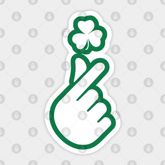 st patrick Sticker by M.Y